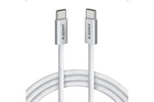 USB-kabel - Anker Zolo USB-C to USB-C Cable (1m 240W) - White - A8060H21