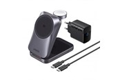 Mobile - Adapters & Chargers - Anker Prime Wireless Charging Station (3-in-1 MagGo AirCool Foldable) - Black - B25N1G11