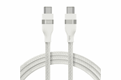 USB-kabel - Anker USB-C to USB-C Cable (0.9m 240W Upcycled-Braided) - White - A82E2021