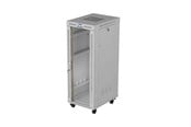 Rack chassis - Lanberg FF01 series V2 - rack - 600 x 800 flat pack with glass door LCD - 32U - FF01-6832-12SL