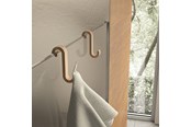 Badrumstillbehör - Gedy MERLINO Hook - Bamboo - 202635