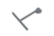 Badrumstillbehör - Gedy Silicone Duschskrapa med Hängare - 264108