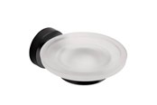 Badrumstillbehör - Croydex Epsom tvålkopp - svart - QM481921