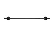 Badrumstillbehör - Croydex Epsom handdukshängare - svart - QM482721