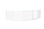 Babyvård - BabyDan Flex XXL sikkerhedsgitter hvid 278-350 cm - 501009