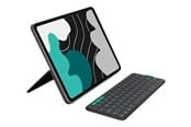 Tangentbord - Logitech Flip Folio - keyboard and folio case full size - QWERTY - English - graphite Input Device - Tastatur & Folio set - Engelska - Grå - 920-013388