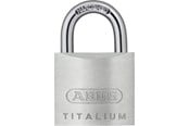 Säkerhetsutrustning & Arbetskläder - ABUS 54TI/50 - Padlock - Silver - 80608