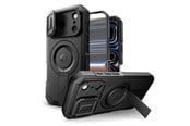 Mobile - Covers & Cases - Tech-Protect Kevlar MagSafe Case for iPhone 17 Pro Max - Black - 5906302331642