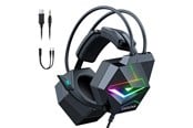 Hörlurar / Headset - ONIKUMA X20 gaming headphones (black) - X20 BLCK