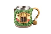 Merchandise - Lord of the Rings - Hobbiton Tankard with Steel Cup - Muggar - JAR008