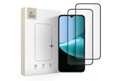 Mobiltelefontillbehör-Skyddsfilm - Tech-Protect Glass Fit+ 2-pack tempered glass Xiaomi Redmi 15C / Poco C85 - black - 5906302332120