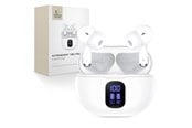 Hörlurar / Headset - Tech-Protect UltraBoost TWS Pro G2 Headphones - White - 5906302332274