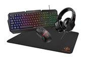 Tangentbord - Deltaco Gaming Set-up Kit (Headset Keyboard - Gaming Tangentbord - Engelska (US) - 4222441