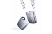 PowerBank - Jisulife Neck Fan 5 4500mAh Mini Fan with Lanyard - Black PowerBank - Svart - 4500 mAh - 6975061537502