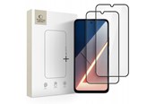 Mobiltelefontillbehör-Skyddsfilm - Tech-Protect Glass Fit+ 2-pack Tempered Glass for Xiaomi Poco M7 - Black - 5906302332625