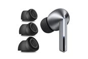 Andra mobiltillbehör - Tech-Protect Ear Tips for Samsung Galaxy Buds 3 Pro in sizes S / M / L - black (3 pcs) - 5906302332915