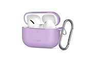 Mobile - Covers & Cases - Tech-Protect Silicone Hook Case for AirPods Pro - Purple - 5906302333103