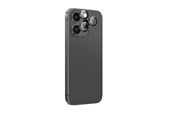 Mobiltelefontillbehör-Skyddsfilm - AmazingThing AR Aluminum 3 Lens Glass with Camera Lens Frame for iPhone 16 Pro / 16 Pro Max - Black - IP16CAM3BKGLA