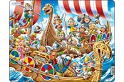 Pusselspel - Larsen Puzzles Puzzle Vikings - 30 pieces Maxi (36.5x28.5 cm) Golv - US41