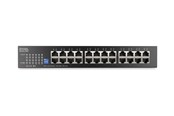Switch - ZyXEL GS1100 Series GS1100-24ES - switch - slim - 24 ports - unmanaged - rack-mountable - GS1100-24ES-EU0101F