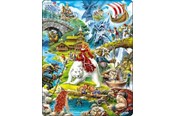 Pusselspel - Larsen Puzzles Puzzle Folktale - 30 pieces Maxi (36.5x28.5 cm) Golv - US23
