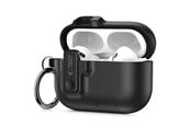 Mobile - Covers & Cases - Tech-Protect Slim Hook Case for AirPods Pro 3 - Black - 5906302333288