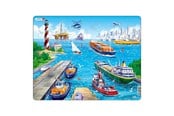 Pusselspel - Larsen Puzzles Puzzle Harbor - 35 pieces Maxi (36.5x28.5 cm) Golv - US2