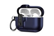 Mobile - Covers & Cases - Tech-Protect Slim Hook Case for AirPods Pro 3 - Navy Blue - 5906302333295