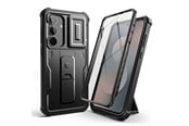 Mobile - Covers & Cases - Tech-Protect  Kevlar Cam+ Case for Samsung Galaxy S25 FE - Black - 5906302333325