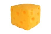 Små presenter till barn - Trend Toys Squeeze Ost 10x10 cm - 120214