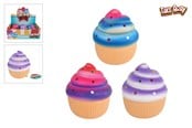 Små presenter till barn - Van Manen XXL Squeeze Cupcake 3 ass. Ø 14 cm - 120210