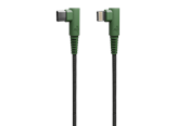 USB-kabel - Hune Hiedra Braided 90° USB Cable Type C to Lightning 1.2m - Forest Green - AT-ACC-CA-364