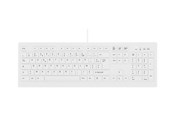 Tangentbord - Cherry Contour Active Key MedicalKey ClassicClean AK-C8100 - keyboard - medical hygienic design full size - AZERTY - French - white Input Device - Tangentbord - Fransk - Vit - AK-C8100F-U1-W/FR