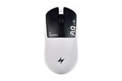 Mus - ATK Dragonfly A9 Air Lightweight Wireless Mouse - Shadow White - Gamingmus - Optic - 5 knappar - Vit - 398082