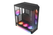 Chassi - NZXT H6 RGB+ (2026) - All Black - Chassi - Miditower - Svart - CC-H62FB-P1