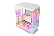 Chassi - NZXT H6 RGB+ (2026) - All White - Chassi - Miditower - Vit - CC-H62FW-P1