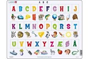 Pusselspel - Larsen Puzzles Puzzle Learn the letters (29) - 29 pieces Maxi (36.5x28.5 cm) Golv - LS829