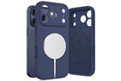 Mobile - Covers & Cases - Tech-Protect Silicone MagSafe Case for iPhone 17 Pro - Navy Blue - 5906302333851
