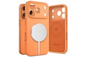 Mobile - Covers & Cases - Tech-Protect Silicone MagSafe Case for iPhone 17 Pro Max - Orange - 5906302333882
