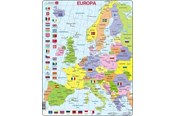 Pusselspel - Larsen Puzzles Puzzle Europe (tall format) - 48 pieces Maxi (36.5x28.5 cm) Golv - K2