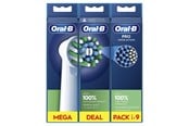 Tandborste - Oral-B Borsthuvuden CrossAction - 8700216018913