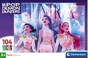 Pusselspel - Clementoni K-Pop Demon Hunters 104 brikker - 21762