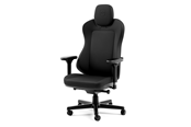 Gamingstol - noblechairs Aura Black Edition Gaming Stol - Svart - PU-skin - Upp till 150 kg - NBL-AUR-GER-BED