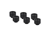 DIY vattenkylning - Thermal Grizzly DeltaMate Fitting - ST13 Black (6 - TG-DM-FIT-6017