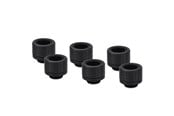 DIY vattenkylning - Thermal Grizzly DeltaMate Fitting - HT14 Black (6 - TG-DM-FIT-6014