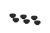 DIY vattenkylning - Thermal Grizzly DeltaMate Plug - Black (6-Pack) - TG-DM-FIT-6009