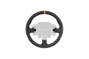 Spel Tillbehör - Simagic ZS-330RR Rounded Steering Wheel Rim 330mm - SMG-RIM-ZS-330RR-S