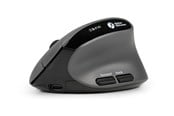 Mus - Bakker Elkhuizen BakkerElkhuizen MidWay - Vertical mouse - Optic - 7 knappar - Grå - BNEMW3MVMR