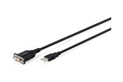 Nätverkskabel - DIGITUS serial console cable - black - Svart - DA-70172