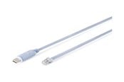 Nätverkskabel - DIGITUS serial console cable - light blue - Blå - DA-70173